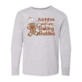 thumbnail image 1 of Inktastic Nonna And I Are Baking Buddies Long Sleeve Youth T-Shirt, 1 of 5
