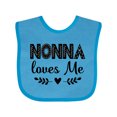 thumbnail image 1 of Inktastic Nonna Baby Clothes Grandchild Girls Baby Bib, 1 of 4