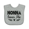 thumbnail image 1 of Inktastic Nonna Baby Clothes Grandchild Girls Baby Bib, 1 of 4