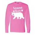 thumbnail image 1 of Inktastic Nonna Bear in White Long Sleeve T-Shirt, 1 of 5