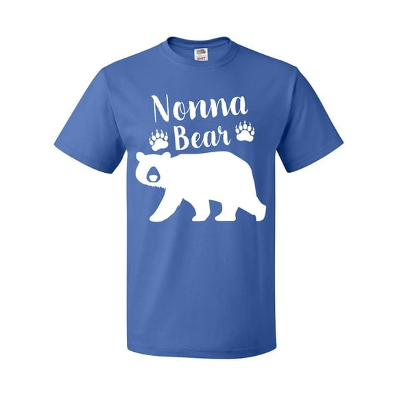 Inktastic Nonna Bear in White T-Shirt