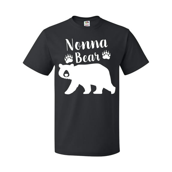 Inktastic Nonna Bear in White T-Shirt