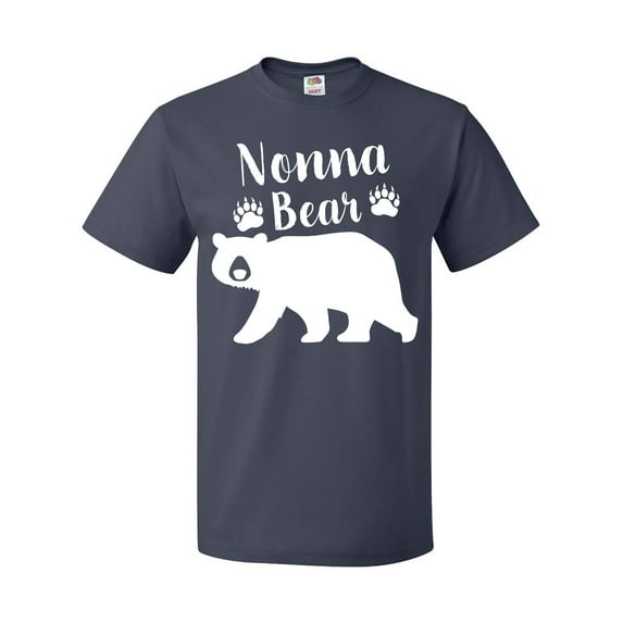 Inktastic Nonna Bear in White T-Shirt