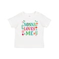 thumbnail image 1 of Inktastic Nonna Loves Me Granddaughter Girls Baby T-Shirt, 1 of 5