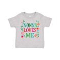 thumbnail image 1 of Inktastic Nonna Loves Me Granddaughter Girls Toddler T-Shirt, 1 of 5