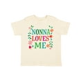 thumbnail image 1 of Inktastic Nonna Loves Me Granddaughter Girls Toddler T-Shirt, 1 of 5