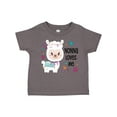 thumbnail image 1 of Inktastic Nonna Loves Me- cute and happy llama Boys or Girls Toddler T-Shirt, 1 of 5