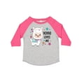 thumbnail image 1 of Inktastic Nonna Loves Me- cute and happy llama Boys or Girls Toddler T-Shirt, 1 of 5