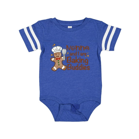 Inktastic Nonna and I Are Baking Buddies Boys or Girls Baby Bodysuit