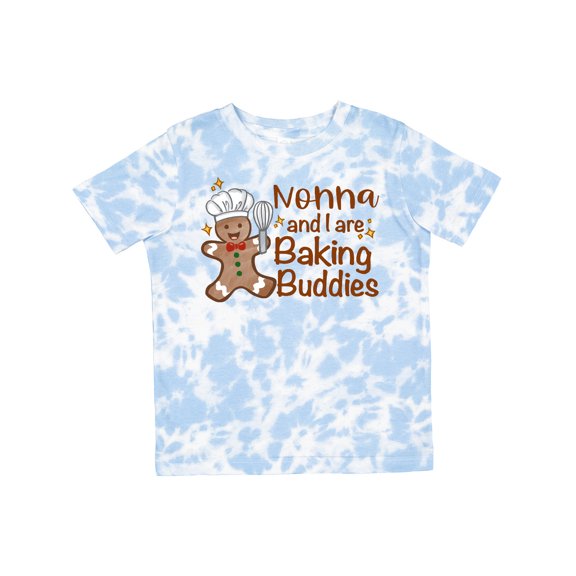 Inktastic Nonna and I Are Baking Buddies Boys or Girls Toddler T-Shirt
