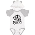 thumbnail image 1 of Inktastic Nonna and Nonno Love Me Boys or Girls Baby Bodysuit, 1 of 5