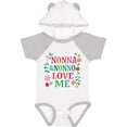 thumbnail image 1 of Inktastic Nonna and Nonno Love Me Girls Baby Bodysuit, 1 of 5