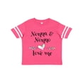 thumbnail image 1 of Inktastic Nonna and Nonno Love Me- Heart Grandchild Boys or Girls Toddler T-Shirt, 1 of 5