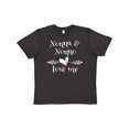 thumbnail image 1 of Inktastic Nonna and Nonno Love Me- Heart Grandchild Youth T-Shirt, 1 of 5