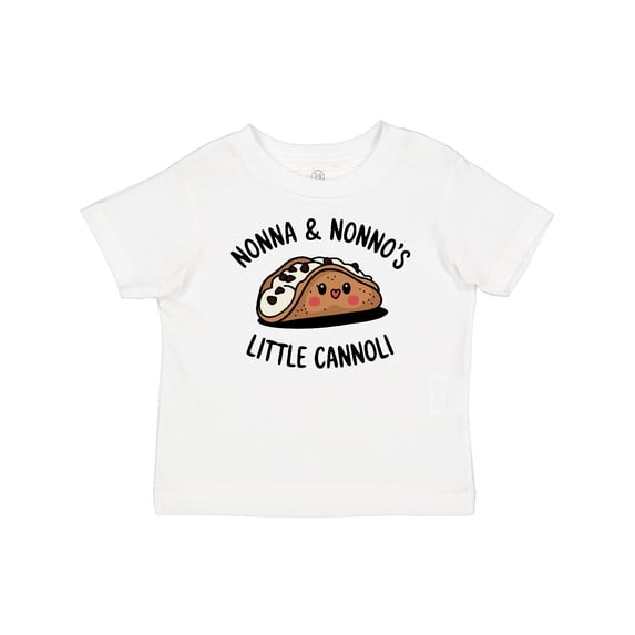 Inktastic Nonna and Nonno's Little Cannoli Cute Italian Grandparents Boys or Girls Baby T-Shirt