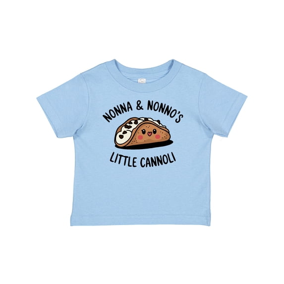 Inktastic Nonna and Nonno's Little Cannoli Cute Italian Grandparents Boys or Girls Baby T-Shirt