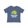 thumbnail image 1 of Inktastic Nonna and Papa Love Me Boys Grandchild Dinosaur Boys Baby T-Shirt, 1 of 5