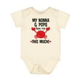 thumbnail image 1 of Inktastic Nonna and Pops Love Me Grandchild Boys or Girls Baby Bodysuit, 1 of 5
