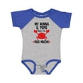 thumbnail image 1 of Inktastic Nonna and Pops Love Me Grandchild Boys or Girls Baby Bodysuit, 1 of 5