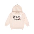 thumbnail image 1 of Inktastic Nonna is My Bestie Toddler Hoodie, 1 of 4