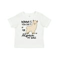 thumbnail image 1 of Inktastic Nonna's You Say Alpaca My Bags Boys or Girls Toddler T-Shirt, 1 of 5