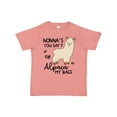 thumbnail image 1 of Inktastic Nonna's You Say Alpaca My Bags Boys or Girls Toddler T-Shirt, 1 of 5