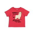thumbnail image 1 of Inktastic Nonna's You Say Alpaca My Bags Boys or Girls Toddler T-Shirt, 1 of 5