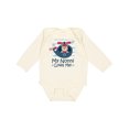 thumbnail image 1 of Inktastic Nonni Loves Me Baby Bear Boys Long Sleeve Baby Bodysuit, 1 of 5