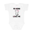 thumbnail image 1 of Inktastic Nonni Loves Me Granddaughter Kitty Cat Girls Baby Bodysuit, 1 of 5