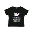 thumbnail image 1 of Inktastic Nonnie Loves Me Granddaughter Unicorn Girls Toddler T-Shirt, 1 of 5