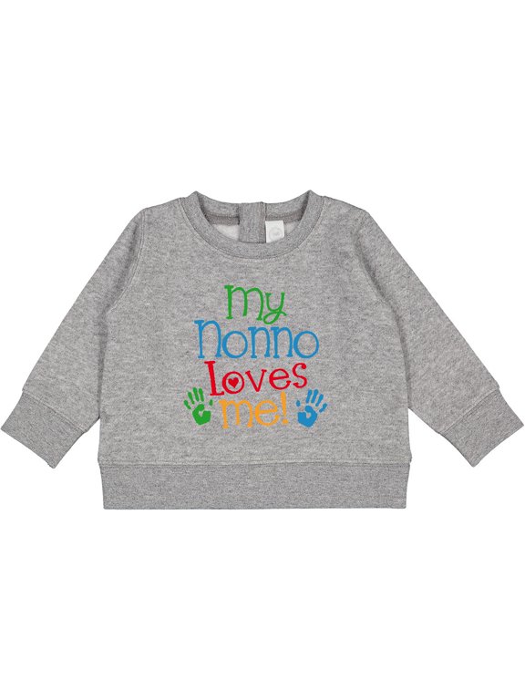 Nonno Loves Me Baby Sweatshirt