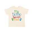 thumbnail image 1 of Inktastic Nonno Loves Me Boys or Girls Toddler T-Shirt, 1 of 5