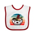 thumbnail image 1 of Inktastic Noodle Bowl Japanese Cute Ramen Kawaii Boys or Girls Baby Bib, 1 of 4