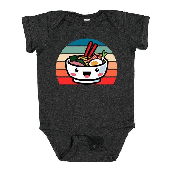 Inktastic Noodle Bowl Japanese Cute Ramen Kawaii Boys or Girls Baby Bodysuit