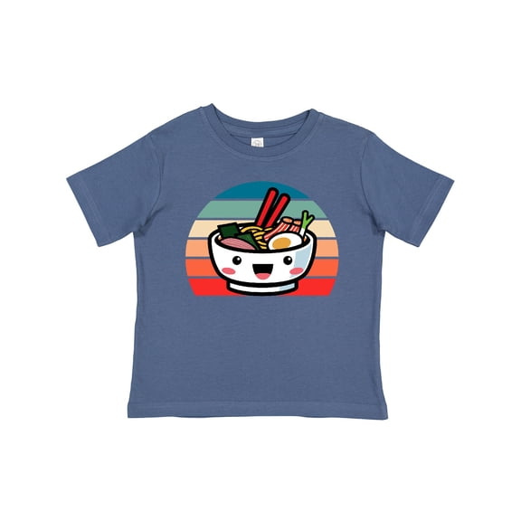 Inktastic Noodle Bowl Japanese Cute Ramen Kawaii Boys or Girls Toddler T-Shirt