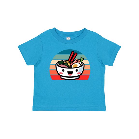 Inktastic Noodle Bowl Japanese Cute Ramen Kawaii Boys or Girls Toddler T-Shirt