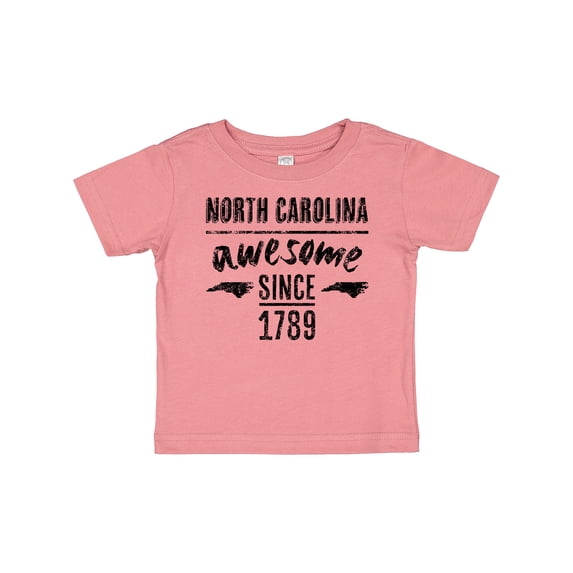 Inktastic North Carolina Awesome Since 1789 Boys or Girls Baby T-Shirt