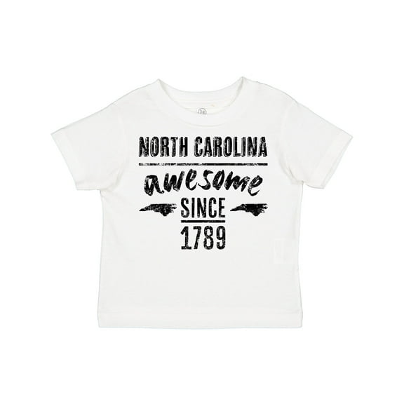 Inktastic North Carolina Awesome Since 1789 Boys or Girls Toddler T-Shirt