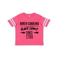 thumbnail image 1 of Inktastic North Carolina Awesome Since 1789 Boys or Girls Toddler T-Shirt, 1 of 5