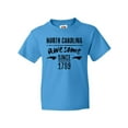thumbnail image 1 of Inktastic North Carolina Awesome Since 1789 Youth T-Shirt, 1 of 5