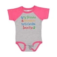 thumbnail image 1 of Inktastic North Carolina Grandma Loves Me Boys or Girls Baby Bodysuit, 1 of 5