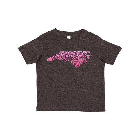 Inktastic North Carolina Silhouette Mandala Boys or Girls Toddler T-Shirt