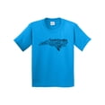 thumbnail image 1 of Inktastic North Carolina Word Salad Youth T-Shirt, 1 of 5