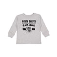 thumbnail image 1 of Inktastic North Dakota Awesome Since 1889 Boys or Girls Long Sleeve Toddler T-Shirt, 1 of 5