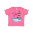 thumbnail image 1 of Inktastic Not Going to Deal with This Today- Sleeping Flamingo Boys or Girls Toddler T-Shirt, 1 of 5