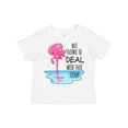 thumbnail image 1 of Inktastic Not Going to Deal with This Today- Sleeping Flamingo Boys or Girls Toddler T-Shirt, 1 of 5