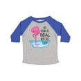 thumbnail image 1 of Inktastic Not Going to Deal with This Today- Sleeping Flamingo Boys or Girls Toddler T-Shirt, 1 of 5