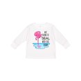 thumbnail image 1 of Inktastic Not Going to Deal with This Today- sleeping flamingo Boys or Girls Long Sleeve Toddler T-Shirt, 1 of 5