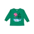 thumbnail image 1 of Inktastic Not Going to Deal with This Today- sleeping flamingo Boys or Girls Long Sleeve Toddler T-Shirt, 1 of 5