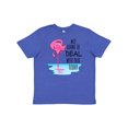 thumbnail image 1 of Inktastic Not Going to Deal with This Today- sleeping flamingo Youth T-Shirt, 1 of 5